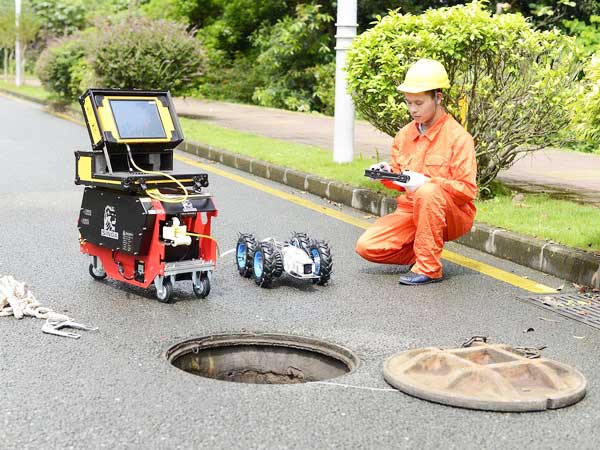 杭锦管道机器人检测